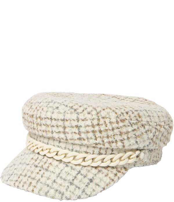 サンディエゴハット レディース アクセサリー 帽子 San Diego Hat Company Emmy Lou Cabbie Hat Ivory アイボリー
