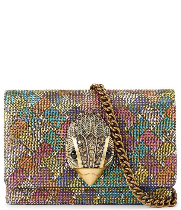 カートジェイガーロンドン レディース バッグ ミニ Kurt Geiger London Mini Kensington Flap Crossbody Bag Multi マルチカラー 42,120円