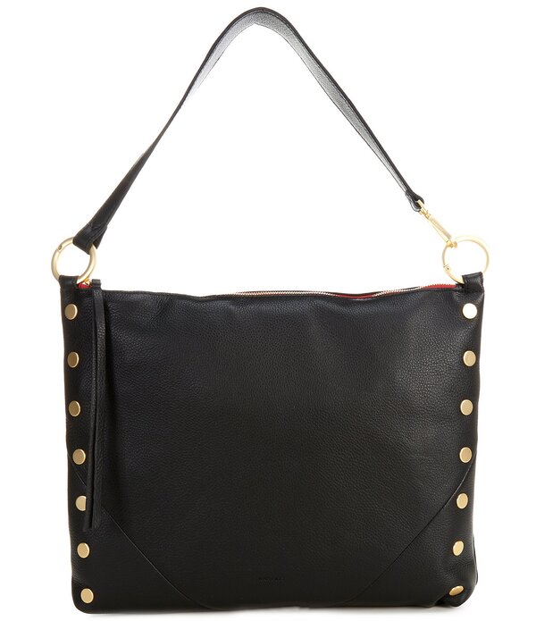 ハミット レディース 御徒面子 Hammitt Kyle Large Brushed Gold Shoulder Bag Black/Brushed Gold/Red Zip 黒いこと