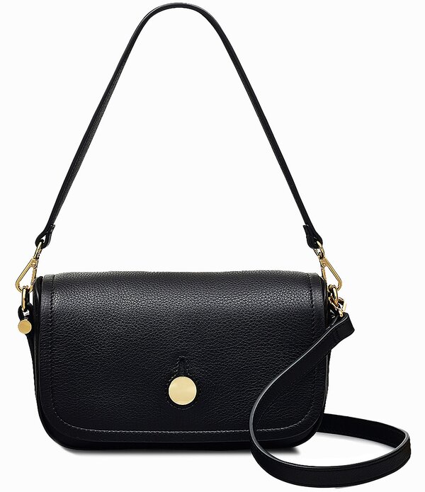 ラドリー 英国の首都 レディース 御徒面子 Radley London Bathurst Mewsmall Flapover Crossbody Bag Black 黒いこと