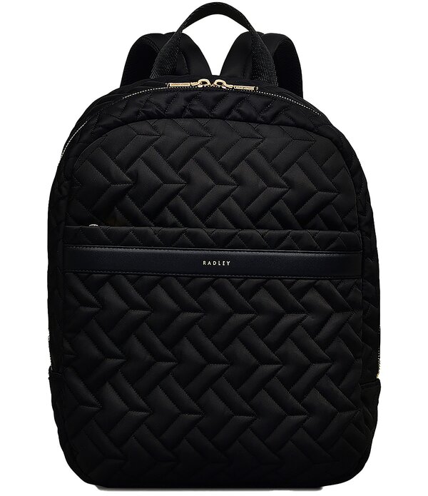 ラドリー ロンドン レディース バッグ バックパック・リュックサック キルティング Radley London Holland Park Medium Quilted Backpack Black ブラック