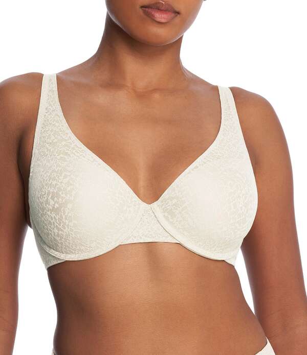 ナトリ レディース アンダーウェア ブラジャー Natori Pretty Smooth: Full-Fit Smoothing Bra Warm White ホワイト