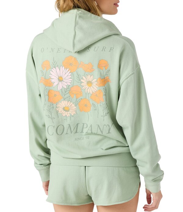 オニール レディース アウター パーカー・スウェット フリース O'Neill Drift Long Sleeve Fleece Hoodie Seafoam