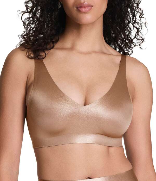 スパンク レディース アンダーウェア ブラジャー SPANXshape LuxeShine Bralette Cafe Au Lait