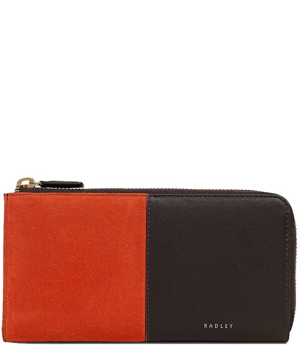 ラドリー 大ロンドン レディース 付属品 紙入れ 色合い立ちはだかる Radley London Chilworth Street Large Colorblock Wallet Flame