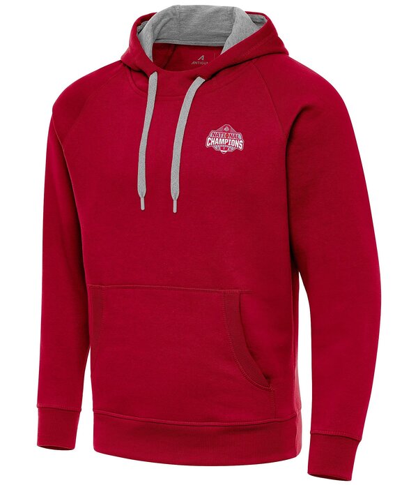 アンティグア メンズ アウター パーカー・スウェット Antigua 2024 College Football Playoff National Champions Ohio State Buckeyes Victory Hoodie Dark Red 赤いこと
