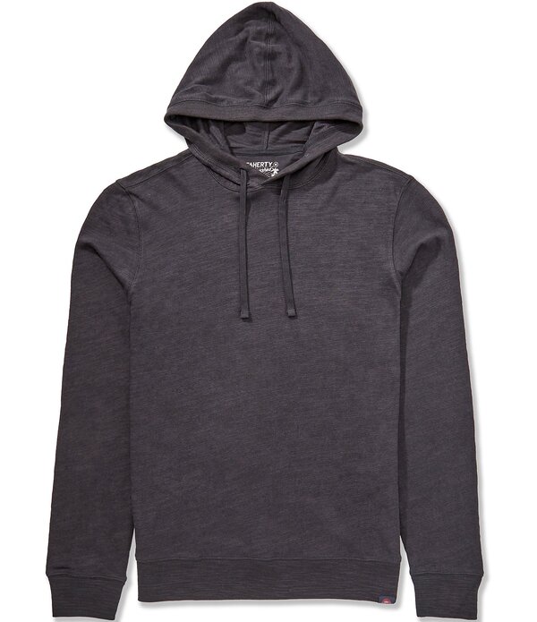 ファレティ メンズ アウター パーカー・スウェットール コットン Faherty Big \u0026 Tall Slub Organicotton Hoodie Ridge Black ブラック