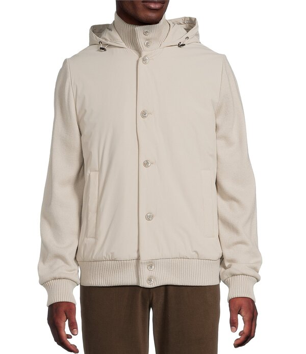 ダニエル クレミュ メンズ アウター ジャケット・ブルゾン Daniel Cremieux Signature Label The Highlands Collection Mixed Media Jacket Oatmeal オートミール 22,578円