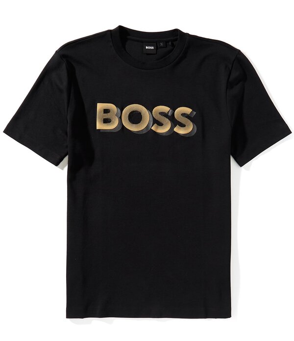 ヒューゴボス メンズ トップス シャツ Hugo Boss H-Thompson Short Sleeve T-Shirt Black ブラック