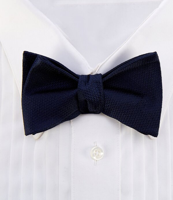 ダニエル クレミュ メンズ アクセサリー ネクタイ シルク Cremieux Kayden Solid Silk Bow Tie Navy ネイビー