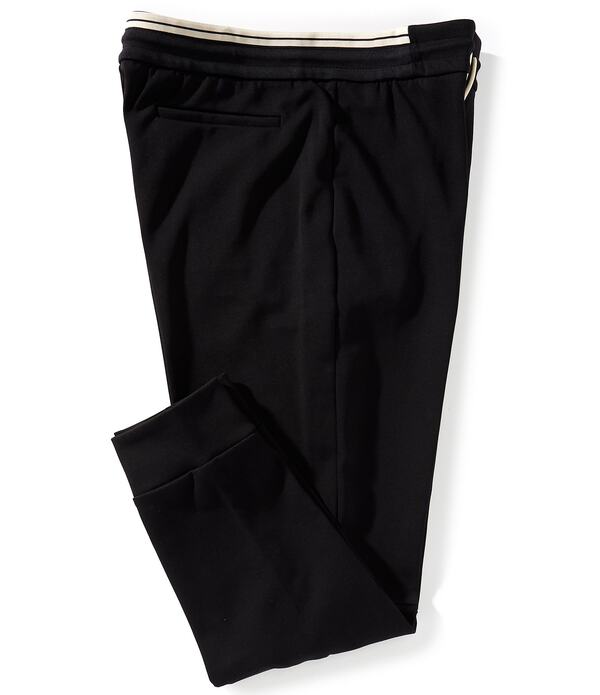 ヒューゴボス メンズ ボトムス カジュアルパンツ トラックスーツ コットン Hugo Boss Cotton Tracksuit Pants Black ブラック