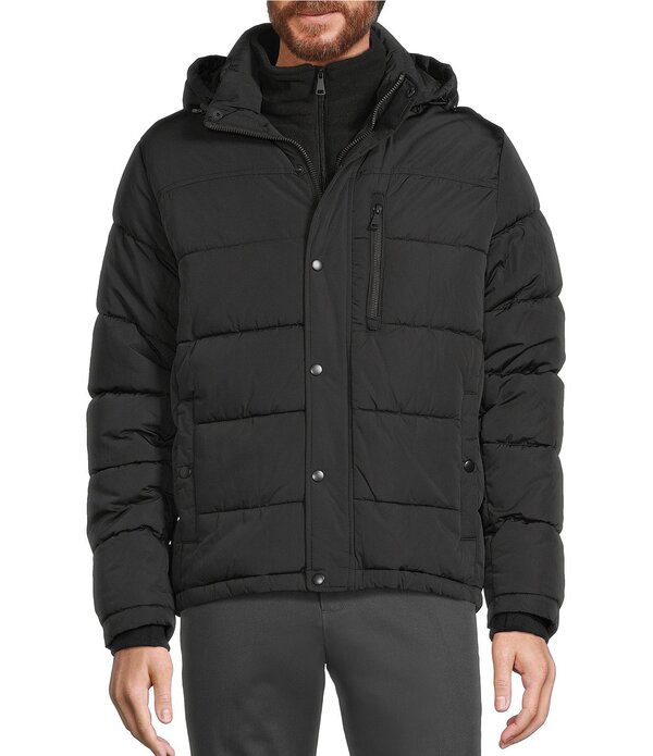ラウンドトゥリーアンドヨーク メンズ アウター 上衣・上衣 トール Roundtree \u0026 Yorke Big \u0026 Tall Everyday Excursion Jacket Black 黒いこと メンズファッション-コート・ジャケット