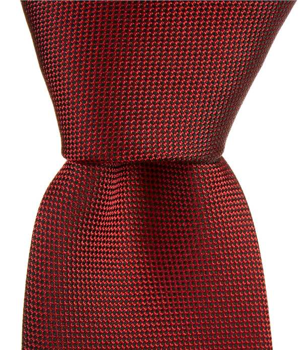 ヒューゴボス メンズ 付属品 タイ 地絹 Hugo Bossolid Jacquard Narrow 2 1/4 Silk Tie Bright Red 赤いこと
