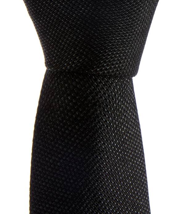 オリジナルペンギン メンズ アクセサリー ネクタイ Original Penguin Mansour Solid 2 1/2 Woven Tie Black ブラック