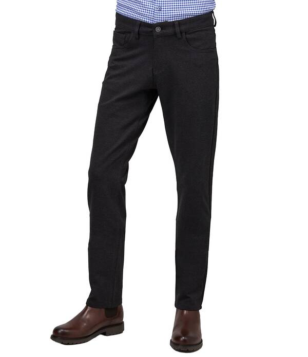 ビスコッティ メンズ ボトムス 心地好いズボン下 Visconti Modern Fit Performance Stretch Pants Charcoal 暗灰色 メンズファッション-ズボン・パンツ