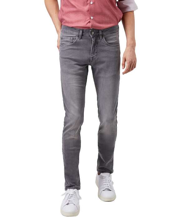 ビスコッティ メンズ ボトムス ジーンズズボン下 デニム Visconti Signature Stretch Denim Jeans Grey 薄墨色 メンズファッション-ズボン・パンツ