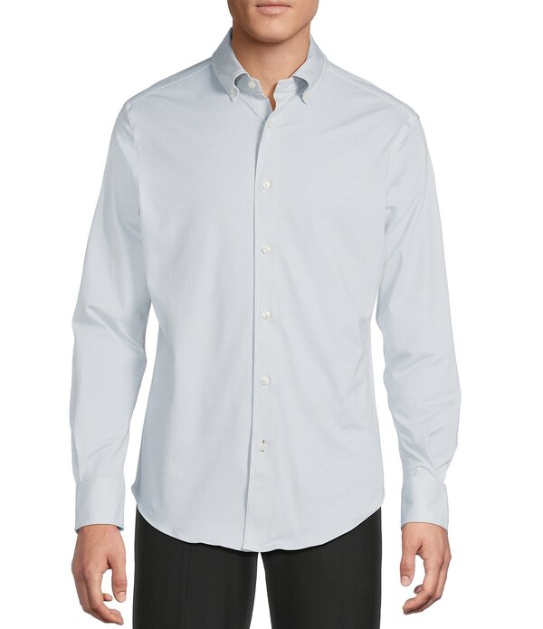 ダニエル クレミュ メンズ トップス シャツ Daniel Cremieux Signature Labeluxe Stretch Micro Pattern Long Sleeve Woven Shirt Grey グレー 23,532円