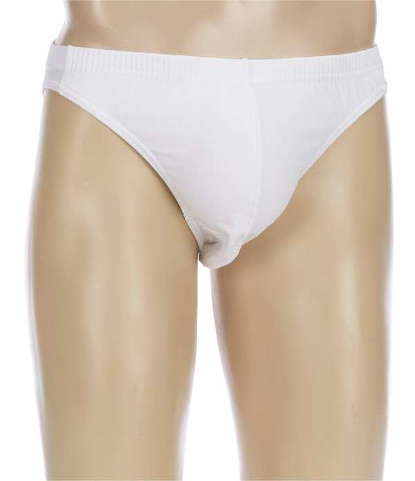 ムラノ メンズ アンダーウェア ブリーフパンツ Murano Bikini Briefs 3-Pack White ホワイト
