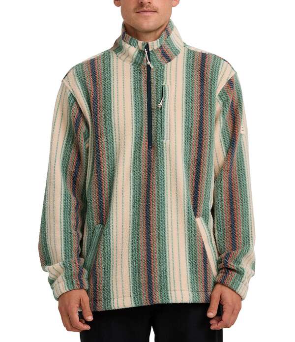 ビラボン メンズ アウター パーカー・スウェット シャツ フリース Billabong Boundary Long Sleeve Oversized Fleece Sweatshirt Bolton