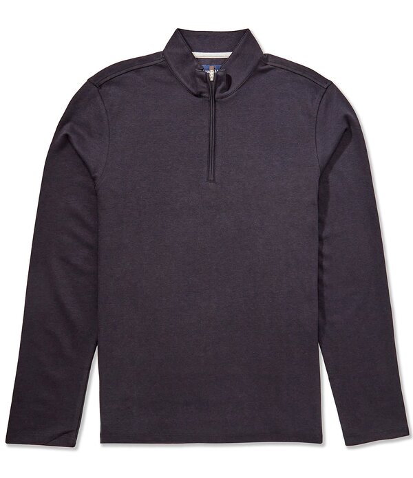 ミズンメイン メンズ アウター 編み物・スウェーター Mizzen+Main KPI Quarter-Zipullover Black 黒いこと