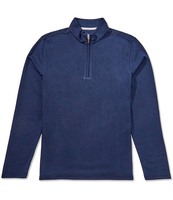ミズンメイン メンズ アウター 編み物・スウェーター Mizzen+Main KPI Quarter-Zipullover Navy 米国海軍
