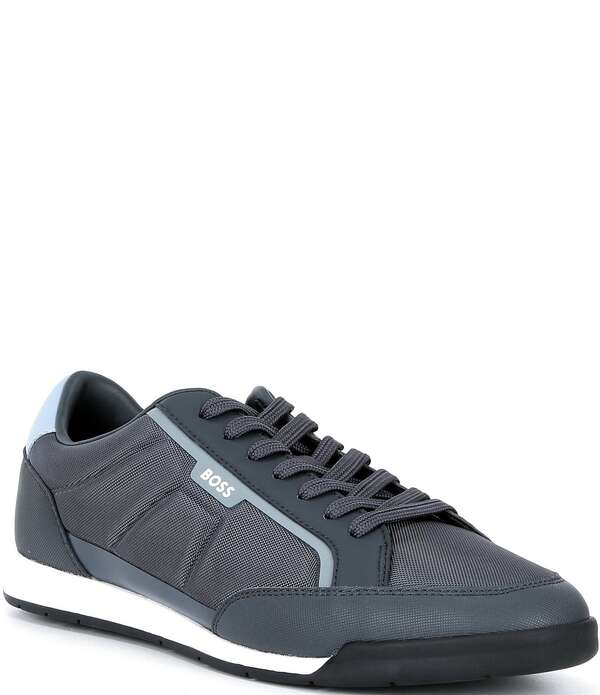 ヒューゴボス メンズ ボトムス カジュアルパンツ スニーカー Hugo Boss Orange Men's Nitan Low Profile Sneakers Navy ネイビー