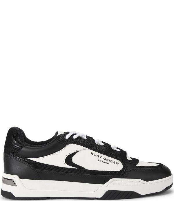 カートジェイガーロンドン メンズ シューズ スニーカー レザー Kurt Geiger London Men's Kingsland Leather Sneakers Charcoal チャコール