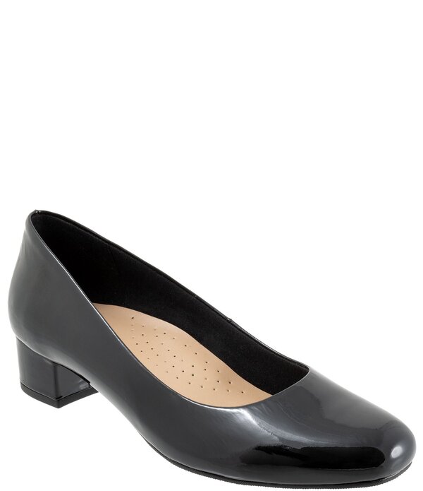 トロッターズ レディース シューズ パンプス なめし革 Trotters Dream Patent Leather Pumps Black Patent 黒いこと パンプス-靴