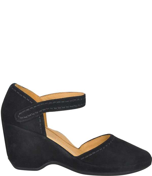 ラモールドピード レディース シューズ パンプスエード アンクル L'Amour Des Pieds Orva Suede Ankle Strapumps Black ブラック