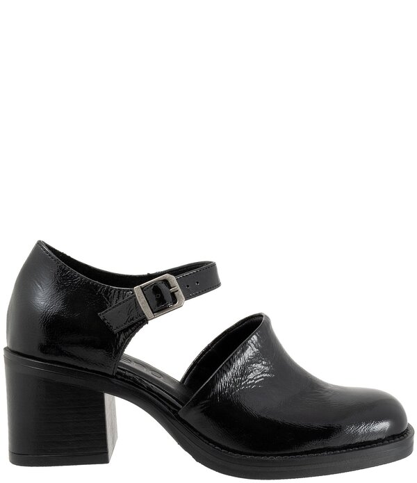 ブエノ レディース シューズ パンプス なめし革 踵 Bueno Rita Patent Leather Block Heel Mary Jane Pumps Black Patent 黒いこと