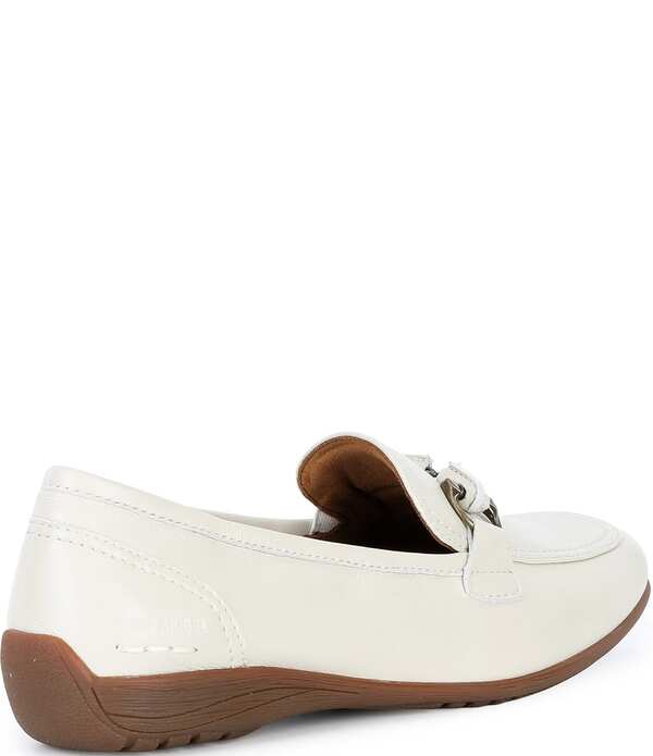 ジョセフセイベル レディース シューズ パンプス レザー ローファー Josef Seibel Fenja 34 Leather Bit Buckle Loafers Creme