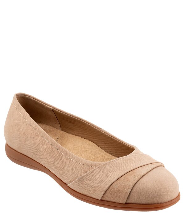 トロッターズ レディース シューズ パンプスエード Trotters Danni Nubuck Suede Slip-On Flatsand Nubuck サンド