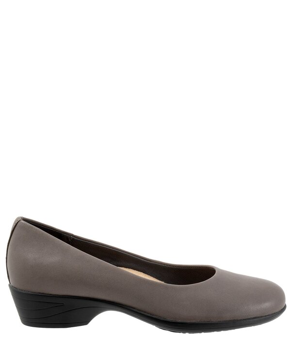 トロッターズ レディース シューズ パンプス なめし革 Trotters Rozalin Leather Pumps Grey 薄墨色 パンプス-レディース靴