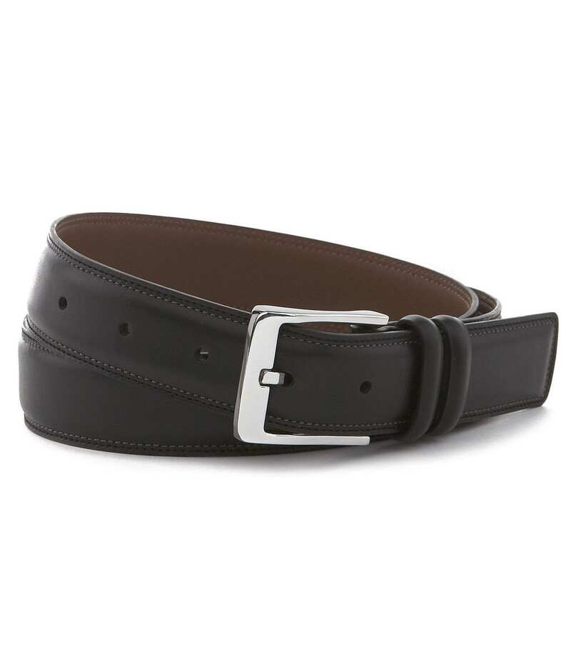ラウンドトゥリーアンドヨーク メンズ アクセサリー ベルト Roundtree & Yorke Karen Dress Belt Black ブラック