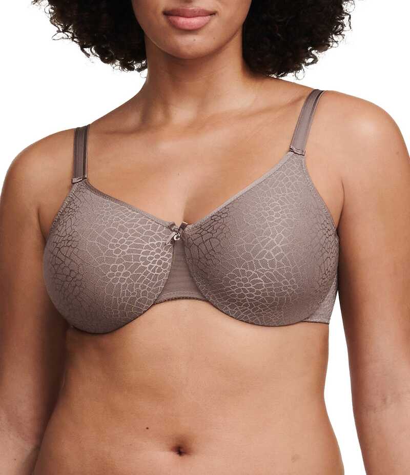 シャントル レディース アンダーお召しもの ブラ ミニ Chantelle C Magnifique Seamless Unlined Minimizer Bra Hazelnut レディース-ブラジャー-インナー・下着・ナイトウェア