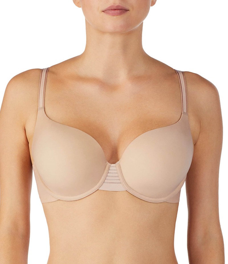 レミステレー レディース アンダーウェア ブラジャー Tシャツ Le Mystere Second Skin Back Smoother T-Shirt Bra Natural