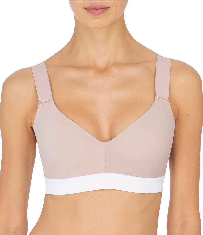 ナトリ レディース アンダーウェア ブラジャー Natori Dynamic Convertible Contour Sports Bra Rose/White ホワイト