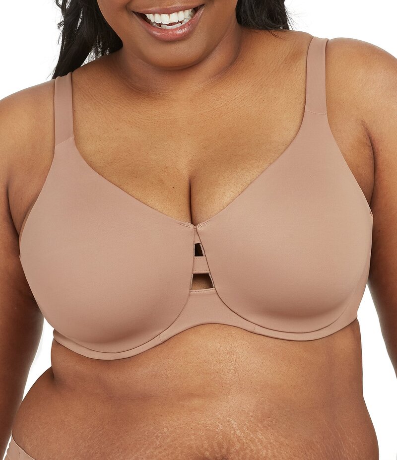 スパンク レディース アンダーウェア ブラジャー ミニ SPANXR Low Profile Minimizer Bra Caf Au Lait
