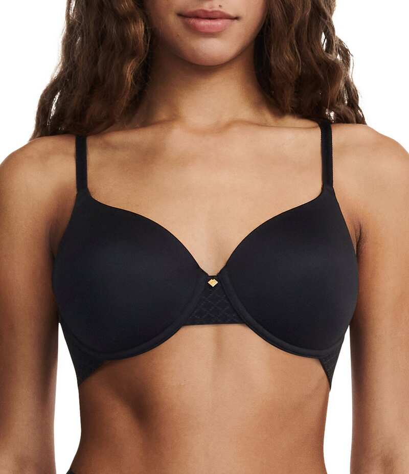 シャントル レディース アンダーウェア ブラジャー Tシャツ Chantelle Norah Contour Full Coverage Underwire T-Shirt Bra Black ブラック
