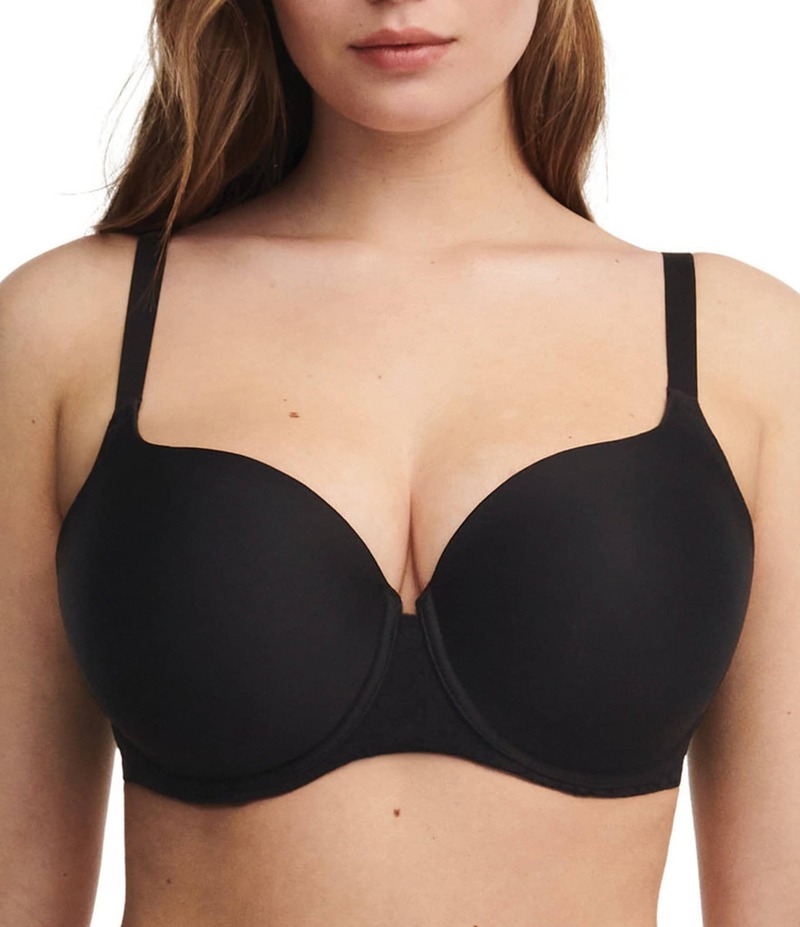 シャントル レディース アンダーウェア ブラジャー Tシャツ Chantelle Norah Sweetheart Convertible T-Shirt Bra Black ブラック