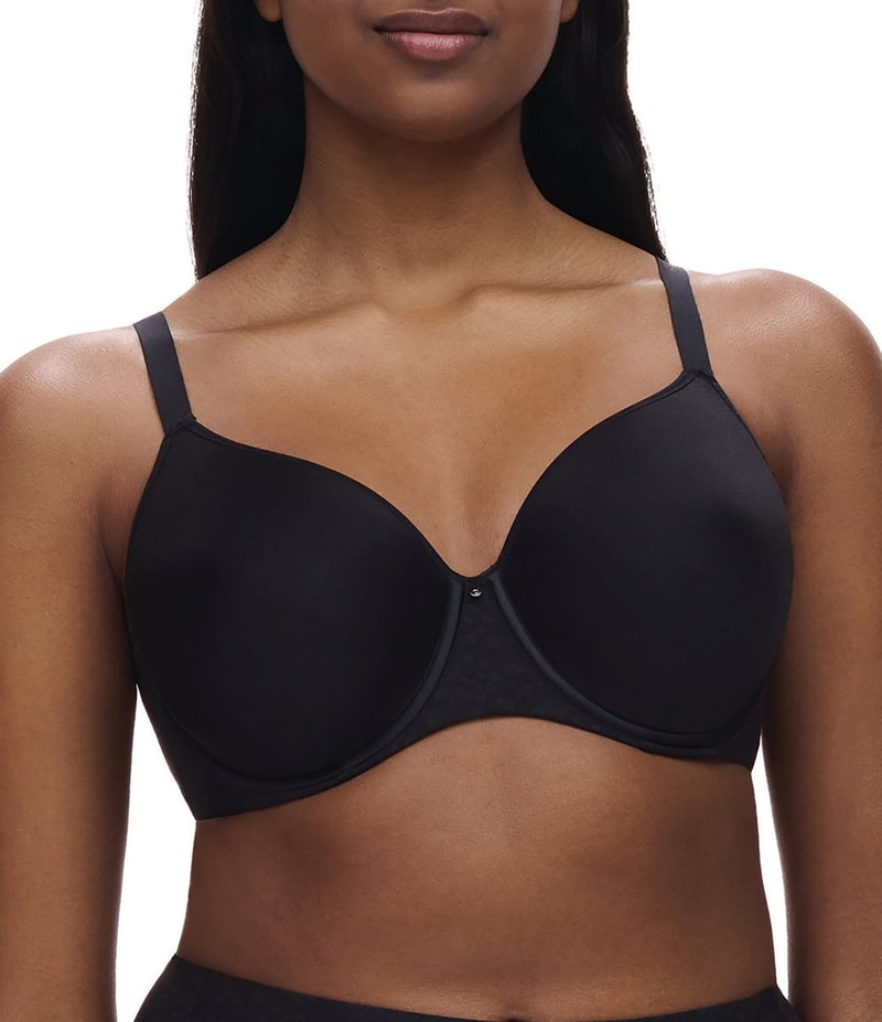 シャントル レディース アンダーウェア ブラジャー Tシャツ Chantelle Comfort Chic Back Smoothing Convertible T-Shirt Bra Black ブラック