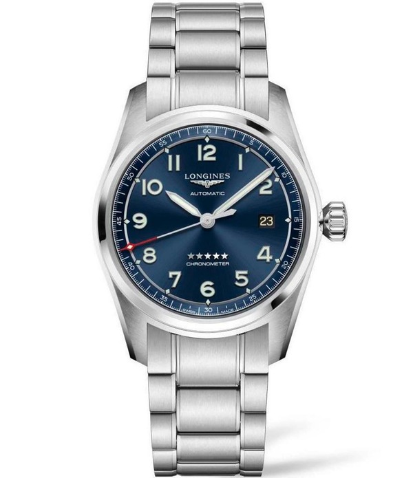 ロンジン レディース アクセサリー 腕時計 Tシャツ Longines Men'spirit Automatic Stainlessteel Bracelet Watch Silver シルバー