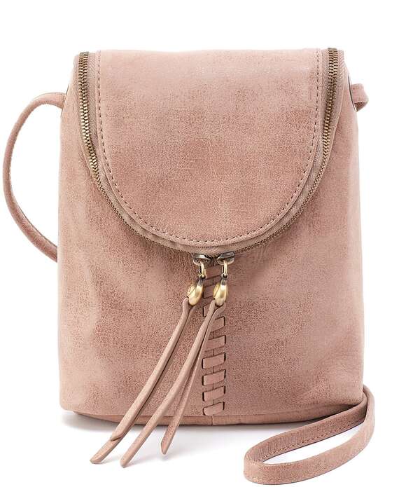 ホボ レディース バッグ レザー HOBO Fern Stitched Leather Crossbody Bag Hazel｜ReVida 店