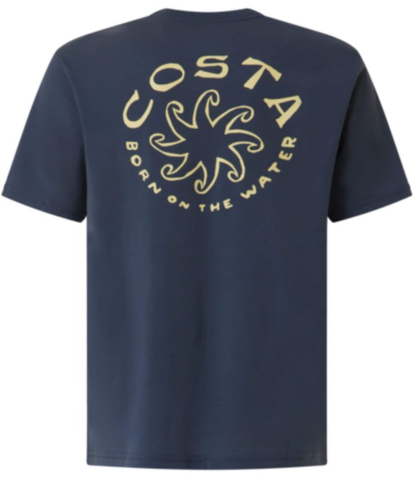 コスタ メンズ トップス プルオーバー 踵 Costa C Wheel Short Sleeve T-Shirt Salmon 年魚