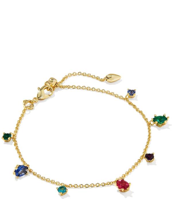 ケンドラスコット レディース アクセサリー ブレスレット・バングル・アンクレット Kendra Scott Cailin Delicate Chain Bracelet Gold Multi Mix ゴールド|ReVida 店