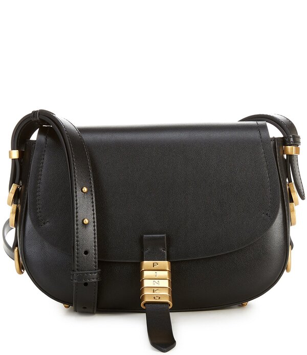 ピンコ レディース バッグ ミニ PINKO Saddle Mini Vitello Crossbody Bag Black ブラック 68,640円