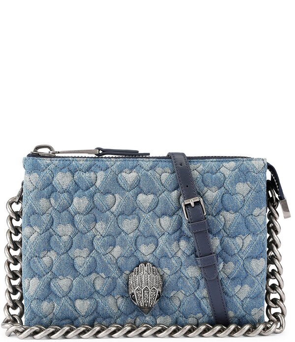 カートジェイガーロンドン レディース バッグ Kurt Geiger London Kensington Puff Three Poucheart Embossed Crossbody Bag Blue ブルー 42,120円
