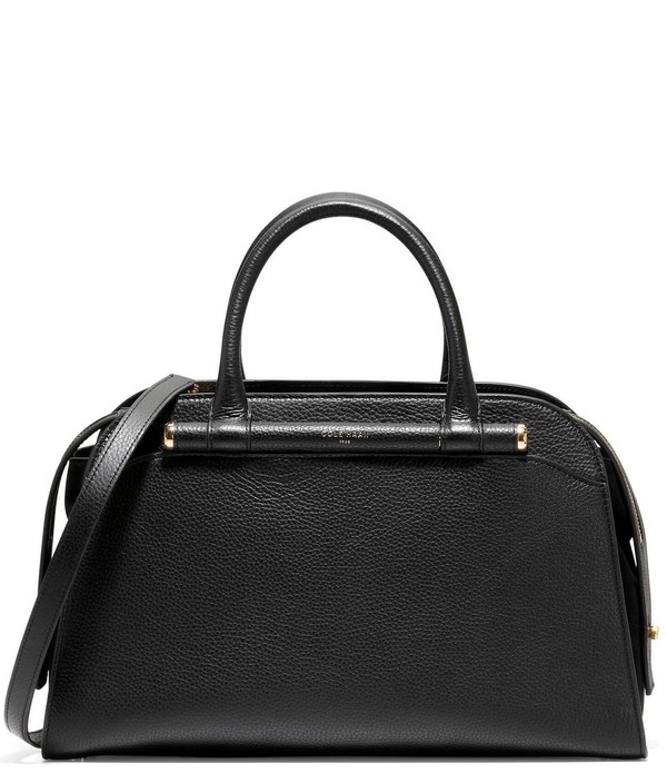 コールハーン レディース バッグ Cole Haan Catherine Medium Satchel Bag BLACK ブラック｜ReVida 店