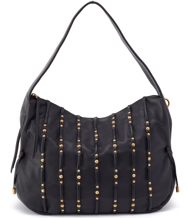 ホボ レディース バッグ Kori Studded Hobo Shoulder Bag Black ブラック