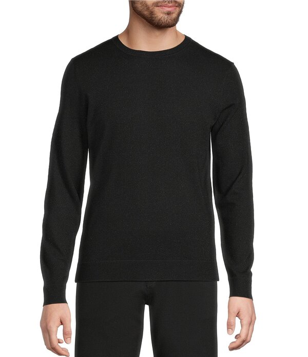 ムラノ メンズ アウター ニット・セーター Murano The Holiday Edit Collection Lurex Crew Sweater Black ブラック|ReVida 店